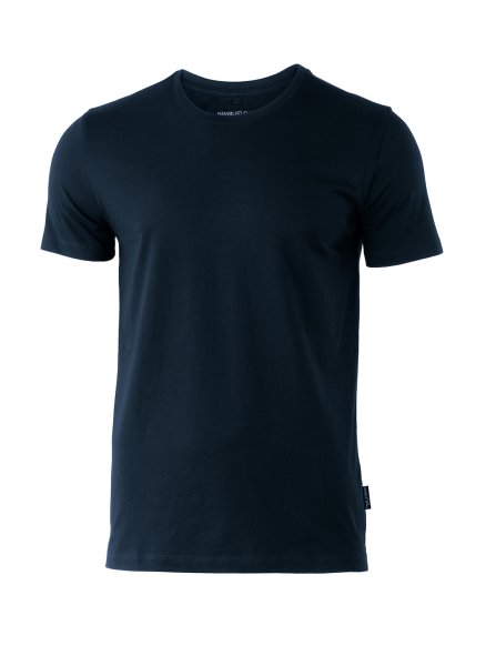 Zoom bild av Soft round neck t-shirt, navy