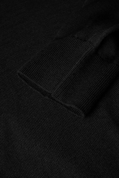 Zoom bild av Luxurious merino blend cardigan, black