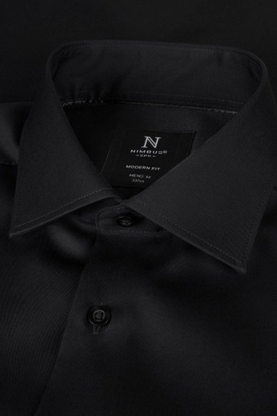 Zoom bild av Super non-iron business shirt modern fit, black