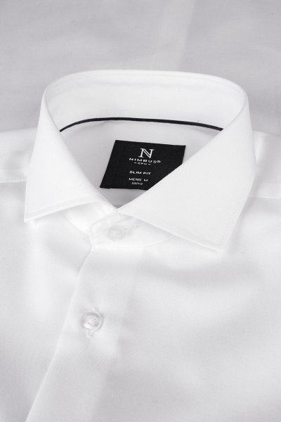 Zoom bild av Super non-iron business shirt slim fit, white