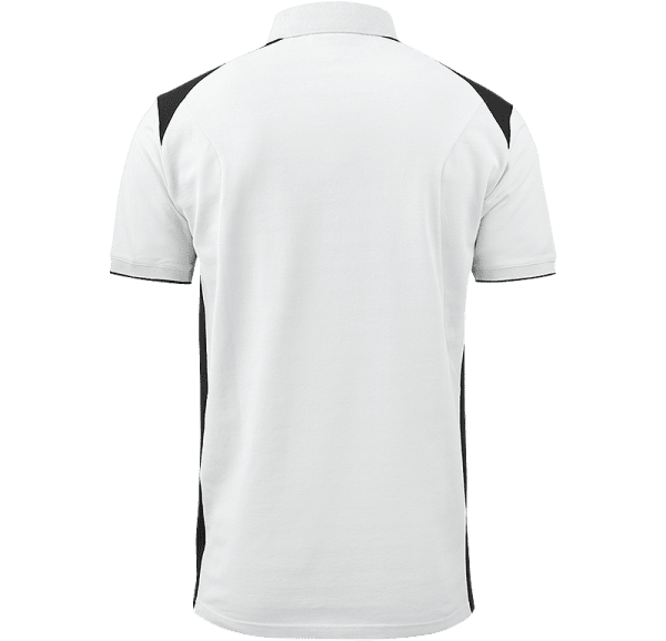 Zoom bild av Stretch Pique Shirt, white/black