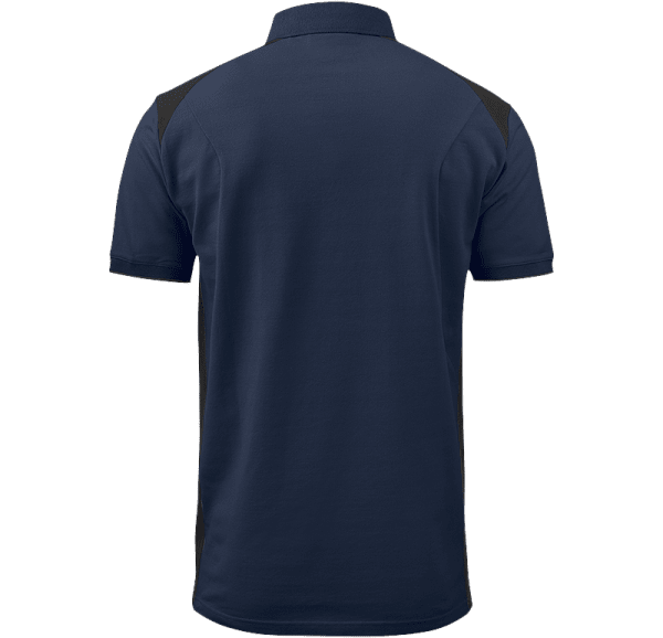 Zoom bild av Stretch Pique Shirt, navy/black