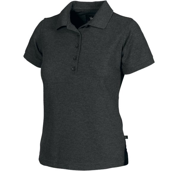 Zoom bild av Womens Pique Shirt, anthracite grey