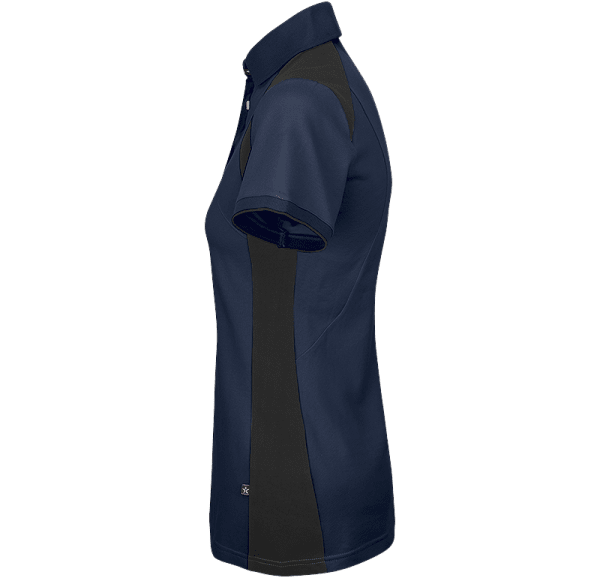 Zoom bild av Womens Stretch Pique Shirt, navy/black
