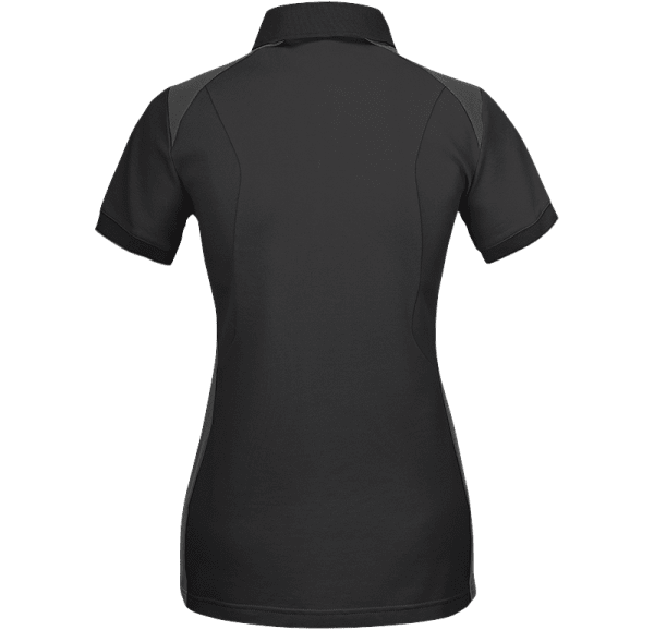 Zoom bild av Womens Stretch Pique Shirt, black/grey