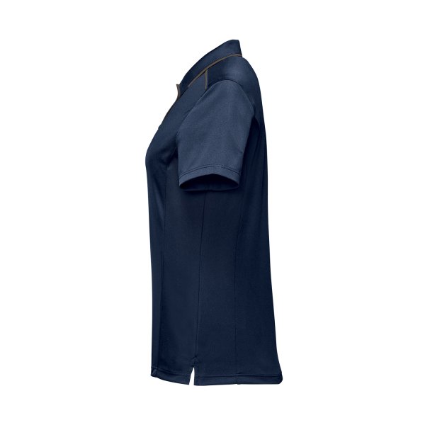 Zoom bild av Women's Monterey S/S Piped Polo, navy/granite