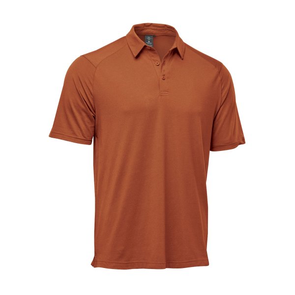 Zoom bild av Men's Oasis S/S Polo, rust