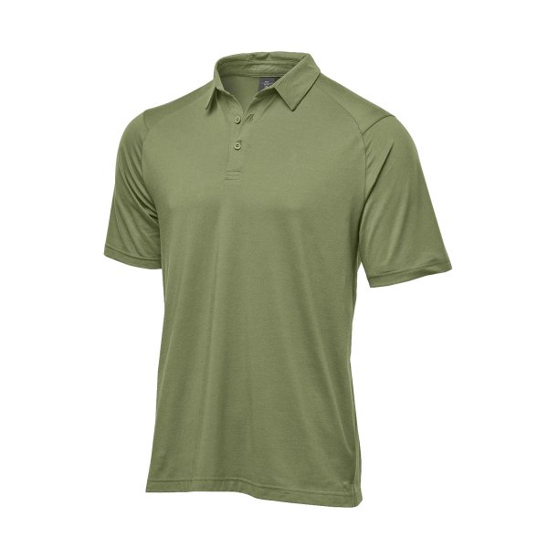 Zoom bild av Men's Oasis S/S Polo, sage green
