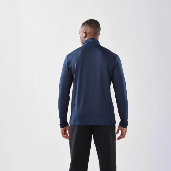 Zoom bild av Men's Augusta 1/4 Zip Long Sleeve, navy