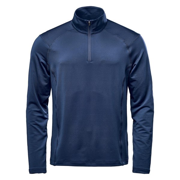 Zoom bild av Men's Augusta 1/4 Zip Long Sleeve, navy