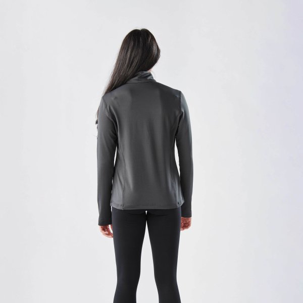 Zoom bild av Women's Augusta 1/4 Zip Long Sleeve, graphite