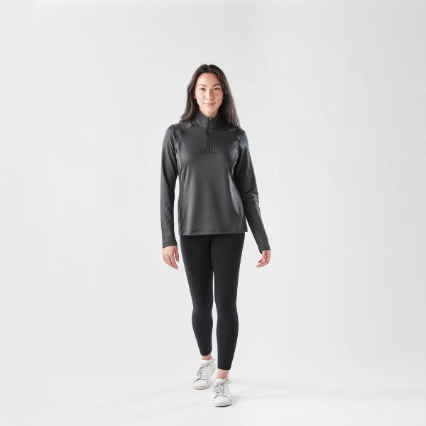 Zoom bild av Women's Augusta 1/4 Zip Long Sleeve, graphite