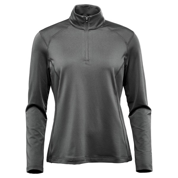 Zoom bild av Women's Augusta 1/4 Zip Long Sleeve, graphite