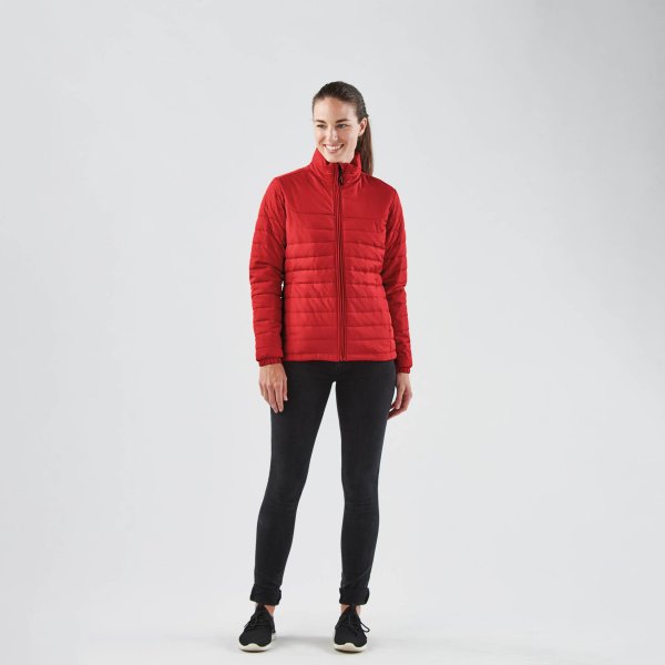 Zoom bild av Women's Nautilus Quilted Jacket, red