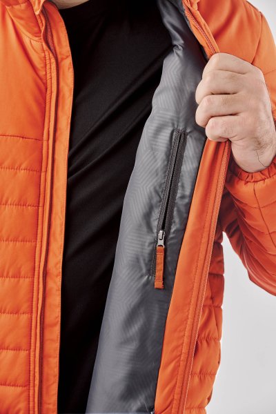 Zoom bild av Men's Nautilus Quilted Hoody, rust