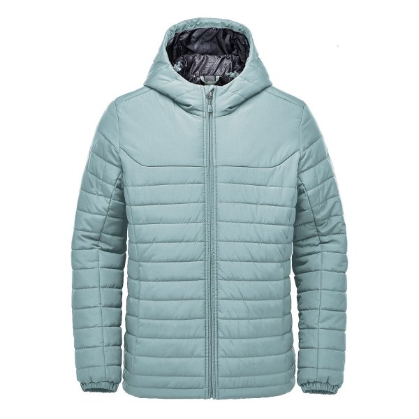 Zoom bild av Men's Nautilus Quilted Hoody, ice blue