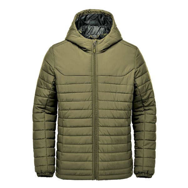 Zoom bild av Men's Nautilus Quilted Hoody, sage green