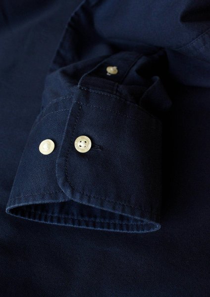 Zoom bild av Classic oxford shirt modern fit, navy