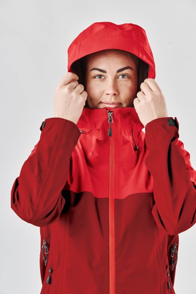 Zoom bild av Women's Vertex Stormshell, red/crimson