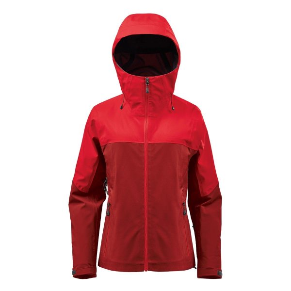 Zoom bild av Women's Vertex Stormshell, red/crimson
