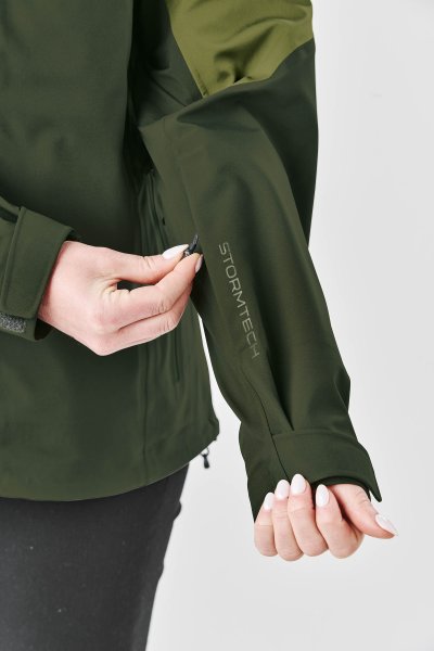 Zoom bild av Women's Vertex Stormshell, chive/cypress