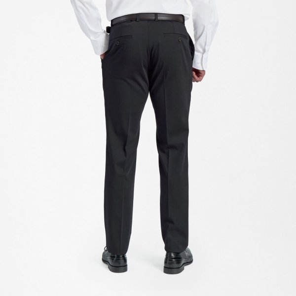 Zoom bild av Traveller mens trouser modern fit, black
