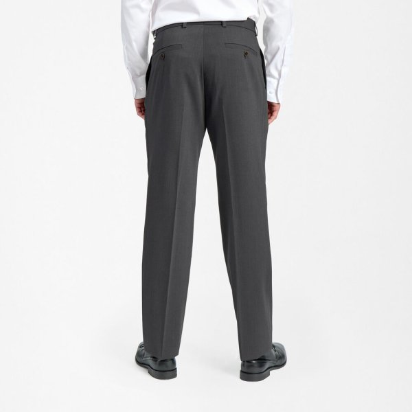 Zoom bild av Traveller mens trouser regular fit, dark grey