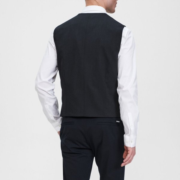 Zoom bild av Traveller waistcoat modern fit, charcoal