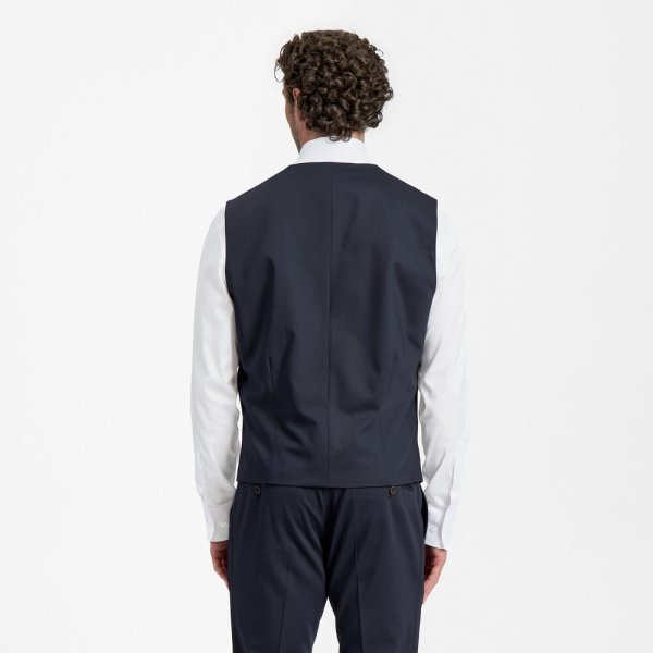 Zoom bild av Traveller waistcoat regular fit, dark navy