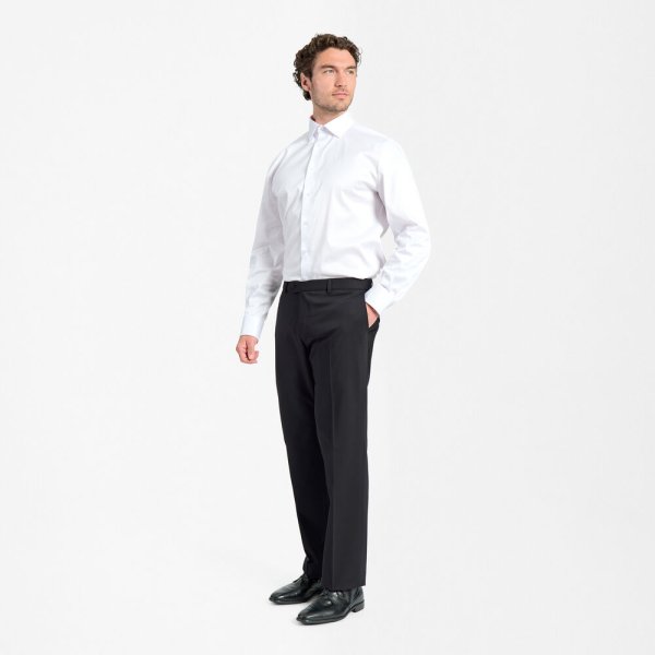 Zoom bild av Traveller mens trouser regular fit, black