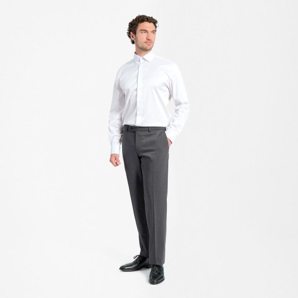Zoom bild av Traveller mens trouser regular fit, dark grey