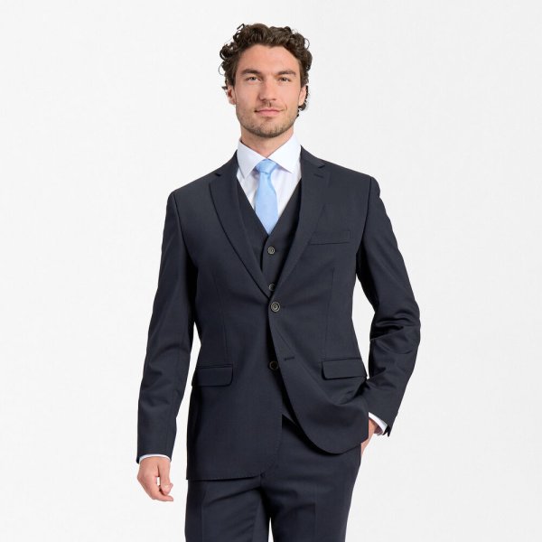 Zoom bild av Traveller blazer regular fit, dark navy
