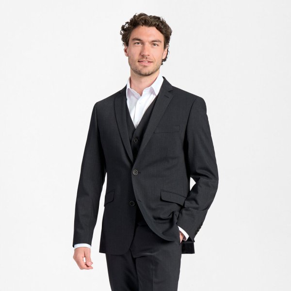 Zoom bild av Traveller blazer modern fit, charcoal