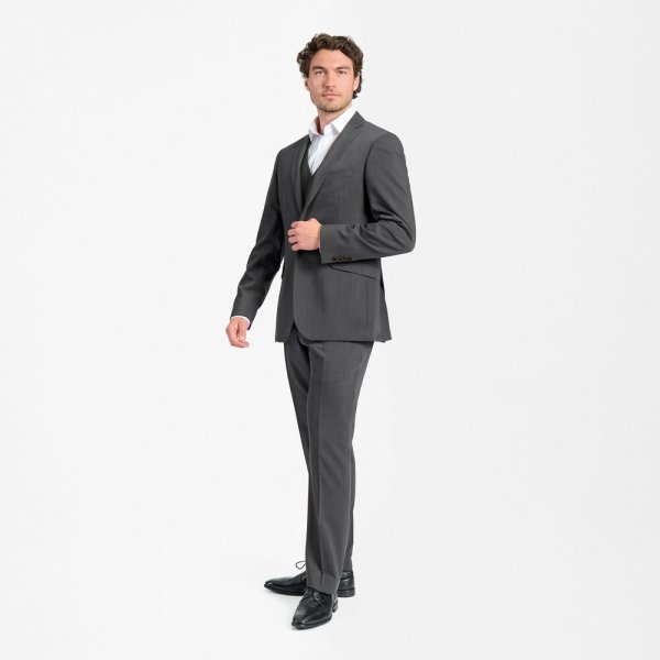 Zoom bild av Traveller blazer modern fit, dark grey
