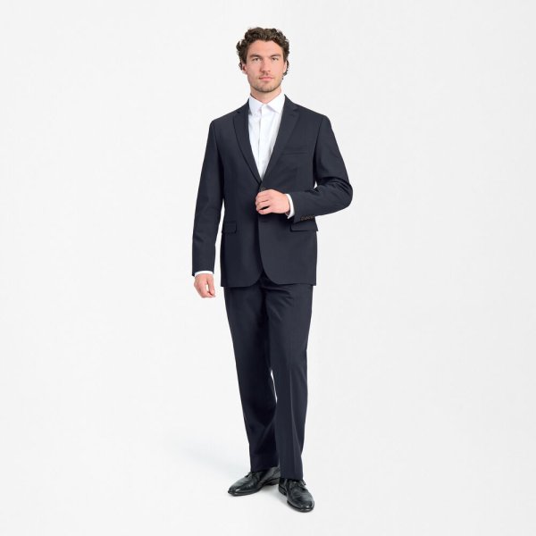 Zoom bild av Traveller blazer modern fit, dark navy