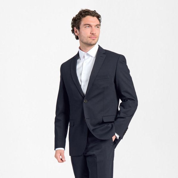 Zoom bild av Traveller blazer modern fit, dark navy