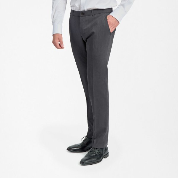 Zoom bild av Traveller mens trouser fitted, dark grey