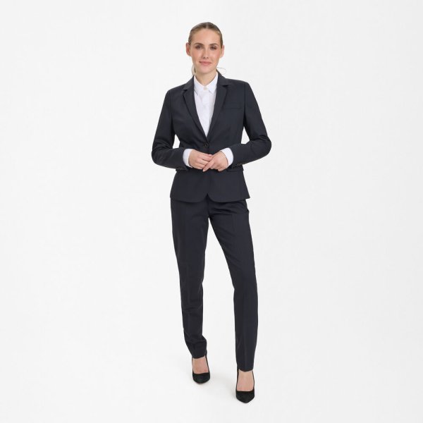 Zoom bild av Traveller womens blazer modern fit, dark navy