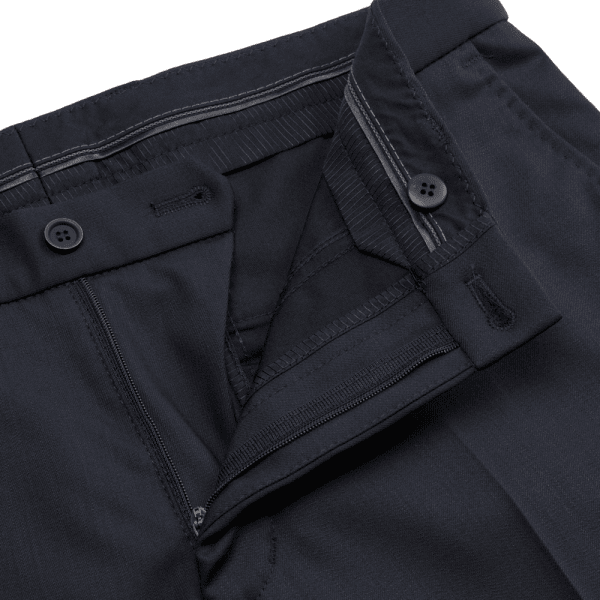 Zoom bild av Traveller mens trouser modern fit, dark navy