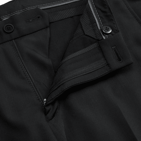 Zoom bild av Traveller mens trouser fitted, black