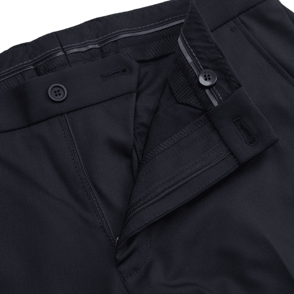 Zoom bild av Traveller mens trouser fitted, dark navy