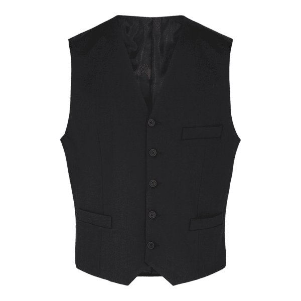 Zoom bild av Traveller waistcoat modern fit, black