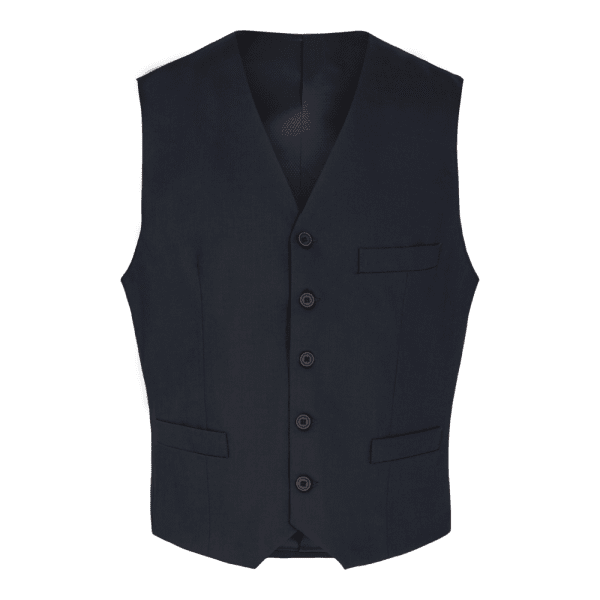 Zoom bild av Traveller waistcoat modern fit, dark navy
