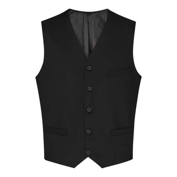 Zoom bild av Traveller waistcoat regular fit, black