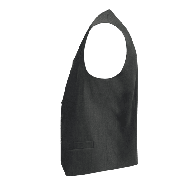 Zoom bild av Traveller waistcoat modern fit, dark grey
