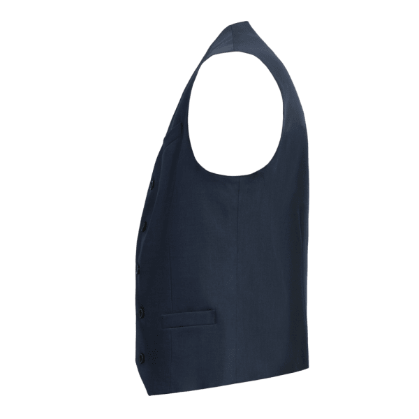 Zoom bild av Traveller waistcoat modern fit, dark blue