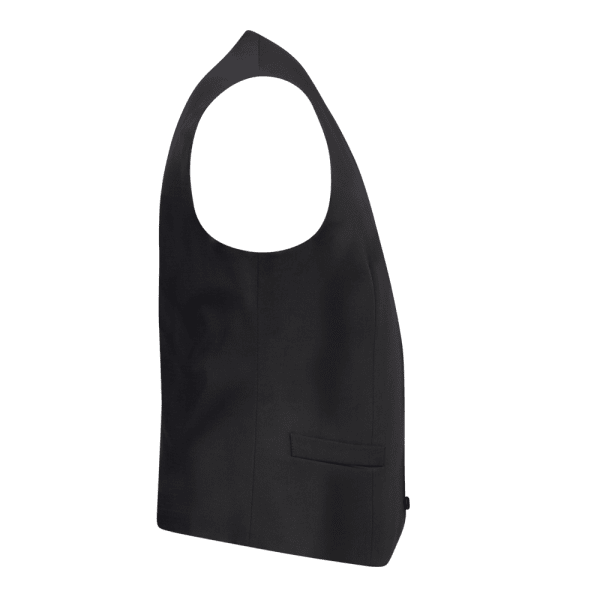 Zoom bild av Traveller waistcoat modern fit, black