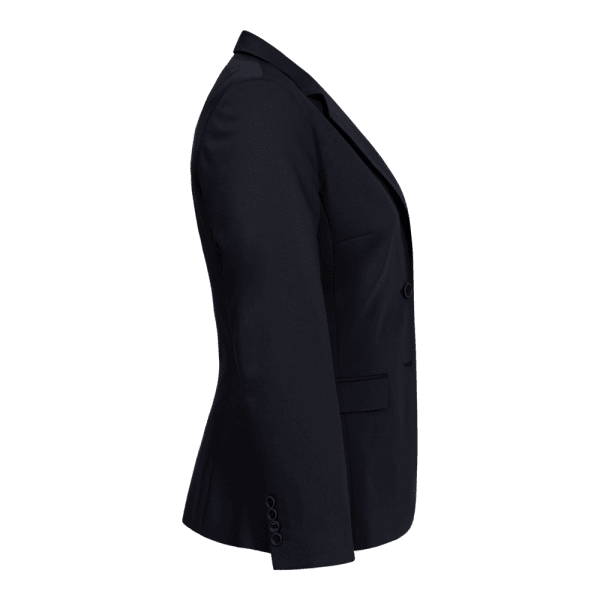 Zoom bild av Traveller womens blazer long modern fit, dark navy