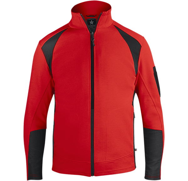 Zoom bild av Crew Cardigan, red/black