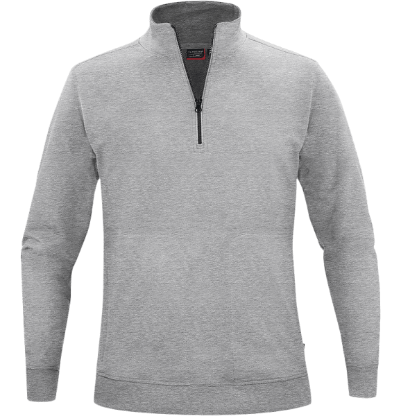 Zoom bild av Crew Half Zip Sweater, grey